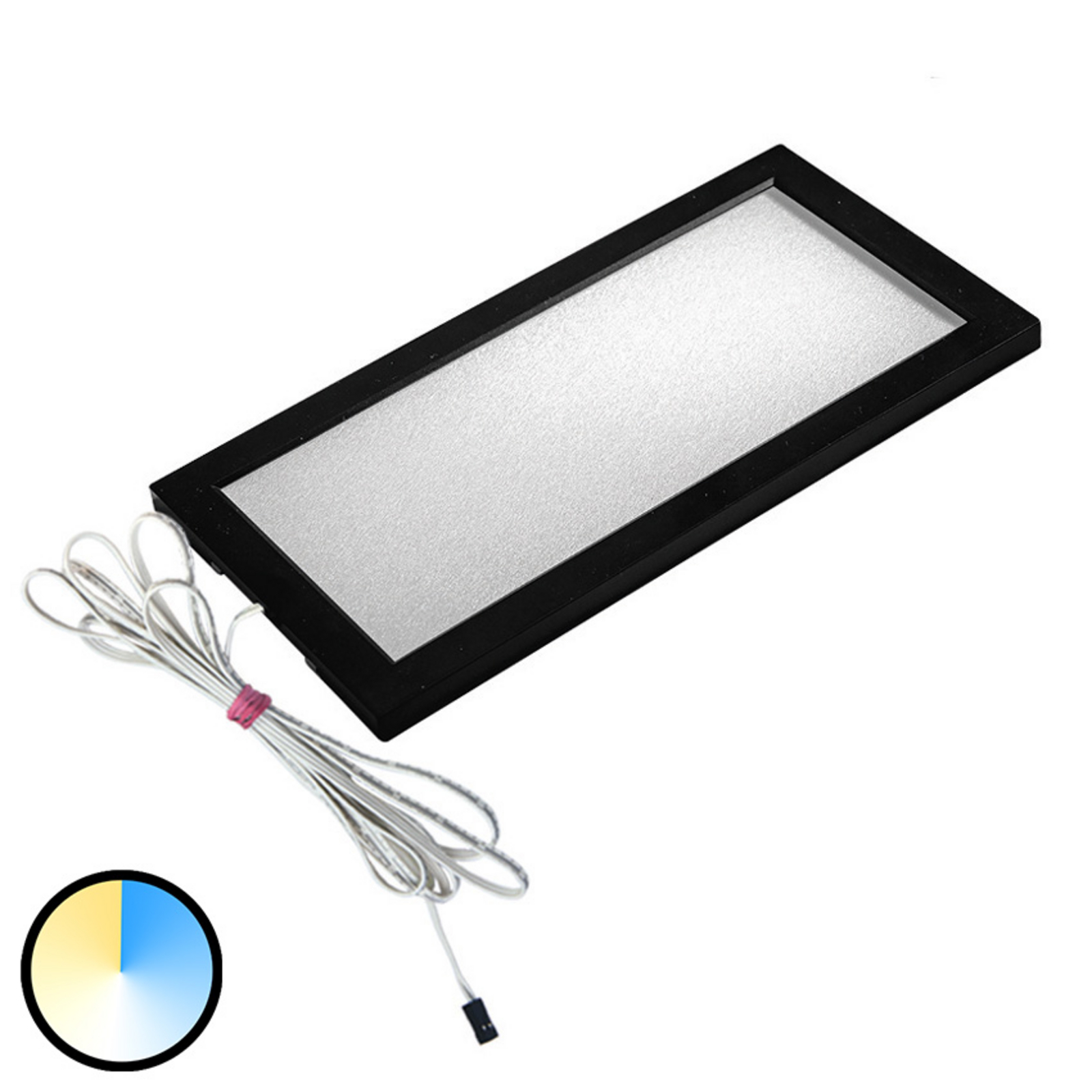 LED meubelverlichting Dynamic LED Sky, zwart, 21 cm, CCT
